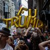 Thousands Chant 'New York Hates You' As Trump Returns To NYC